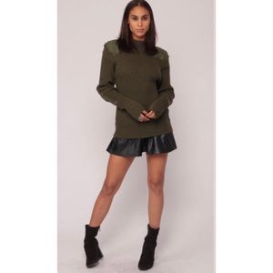 Vintage 80s military sweater!